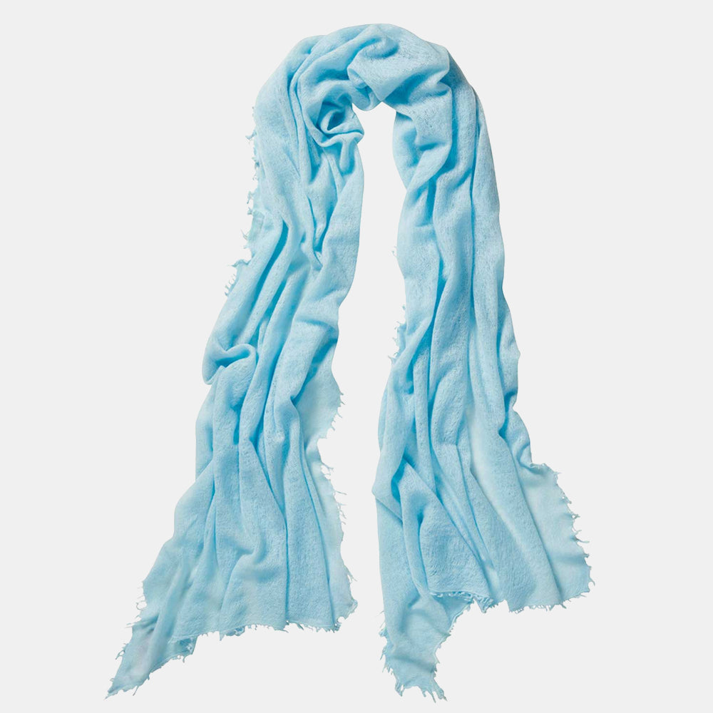 Schal aus Kaschmir in Blau Farben