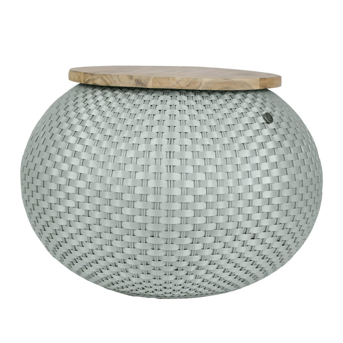 Halo – Beistelltisch mit Holzplatte