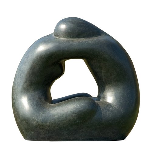 SAMEN Bronzeskulptur by Guy Buseyne