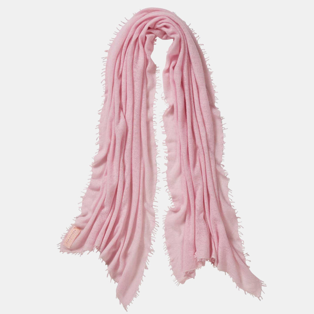 Schal aus Kaschmir in Rosa Farben