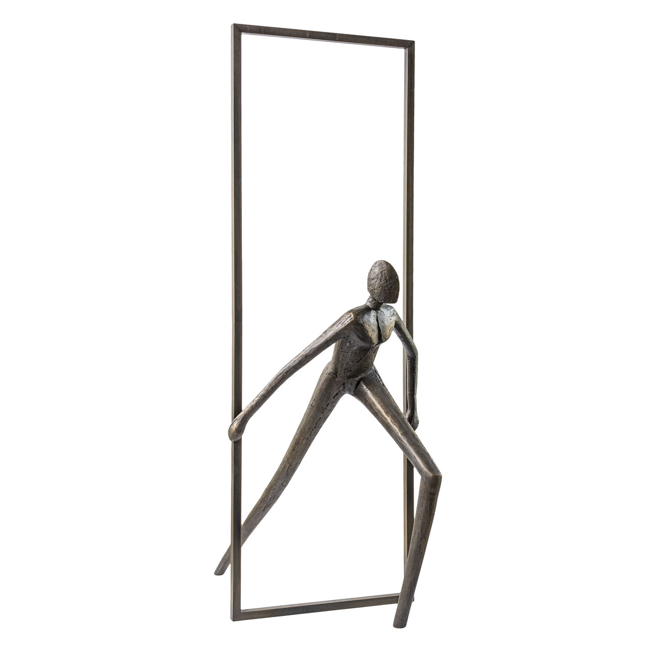 INTO FREEDOM Bronzeskulptur by Guy Buseyne