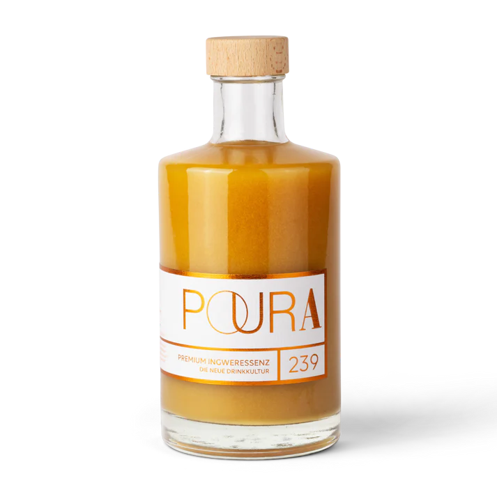 Poura BIO Premium Ingwersirup 3x495 ml