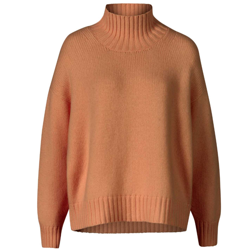 Pulli FLORENZ camel Rollkragen