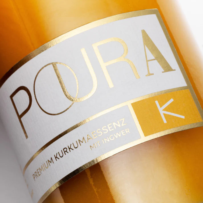 Poura BIO Premium Set: Ingwer + Kurkuma + Sanddorn Sirup - 495 ml