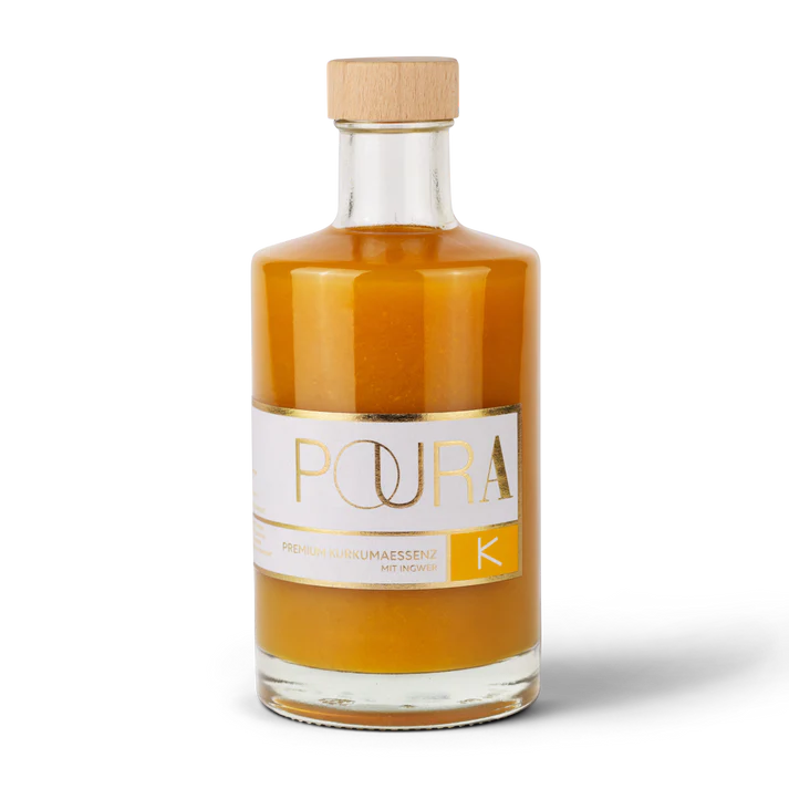 Poura BIO Premium Set: Ingwer + Kurkuma + Sanddorn Sirup - 495 ml