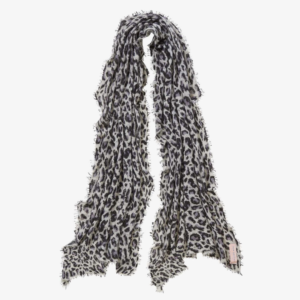 Schal aus Kaschmir Wild Africa Muster