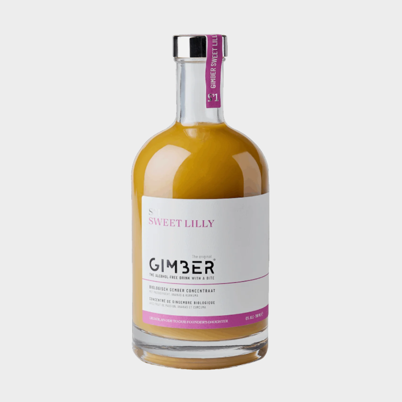GIMBER S°1 Sweet Lilly Alkoholfrei Bio-Ingwerkonzentrat