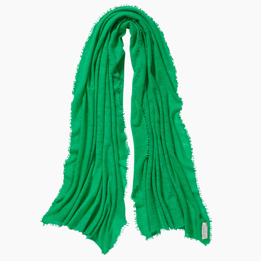 Schal aus Kaschmir in Grün Farben