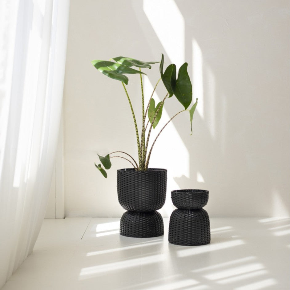 Twist Kollektion Pflanzkorb - Black