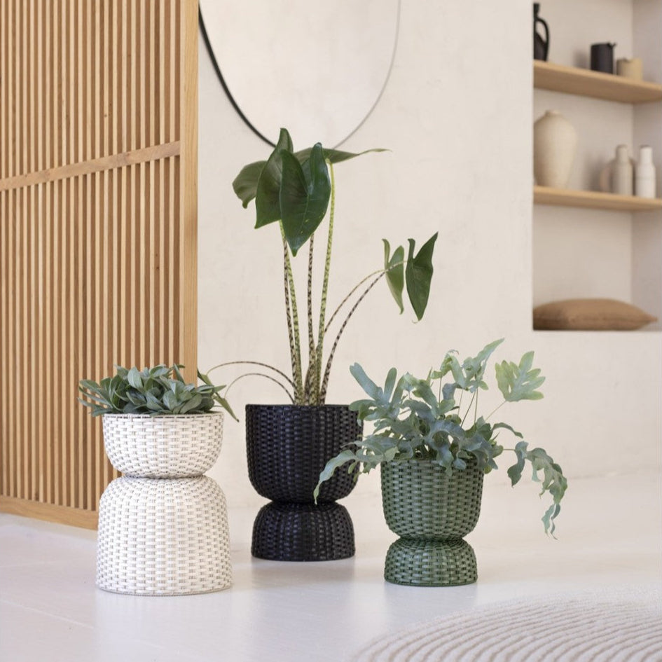 Twist Kollektion Pflanzkorb - Black