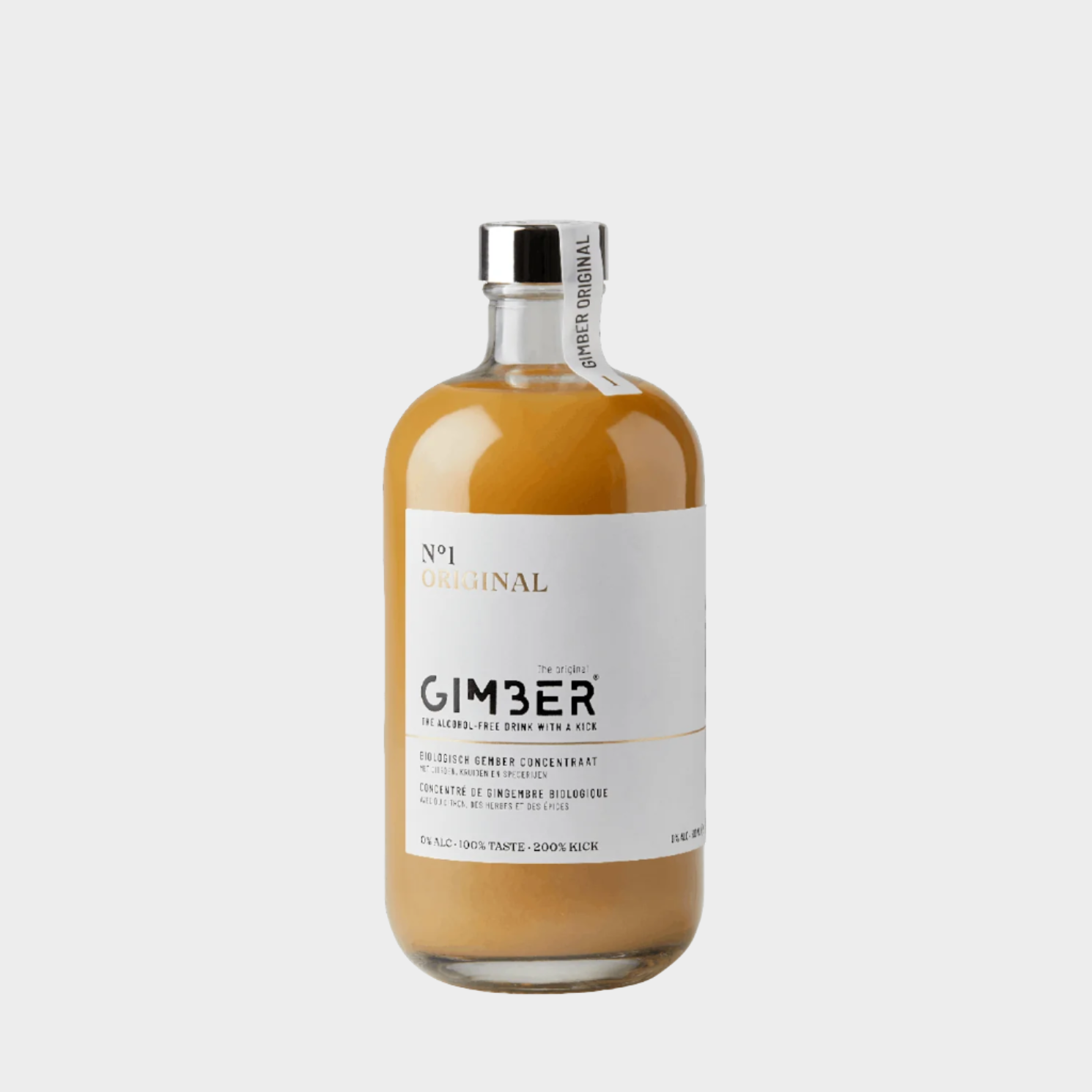 GIMBER N°1 Original Alkoholfrei Bio-Ingwerkonzentrat