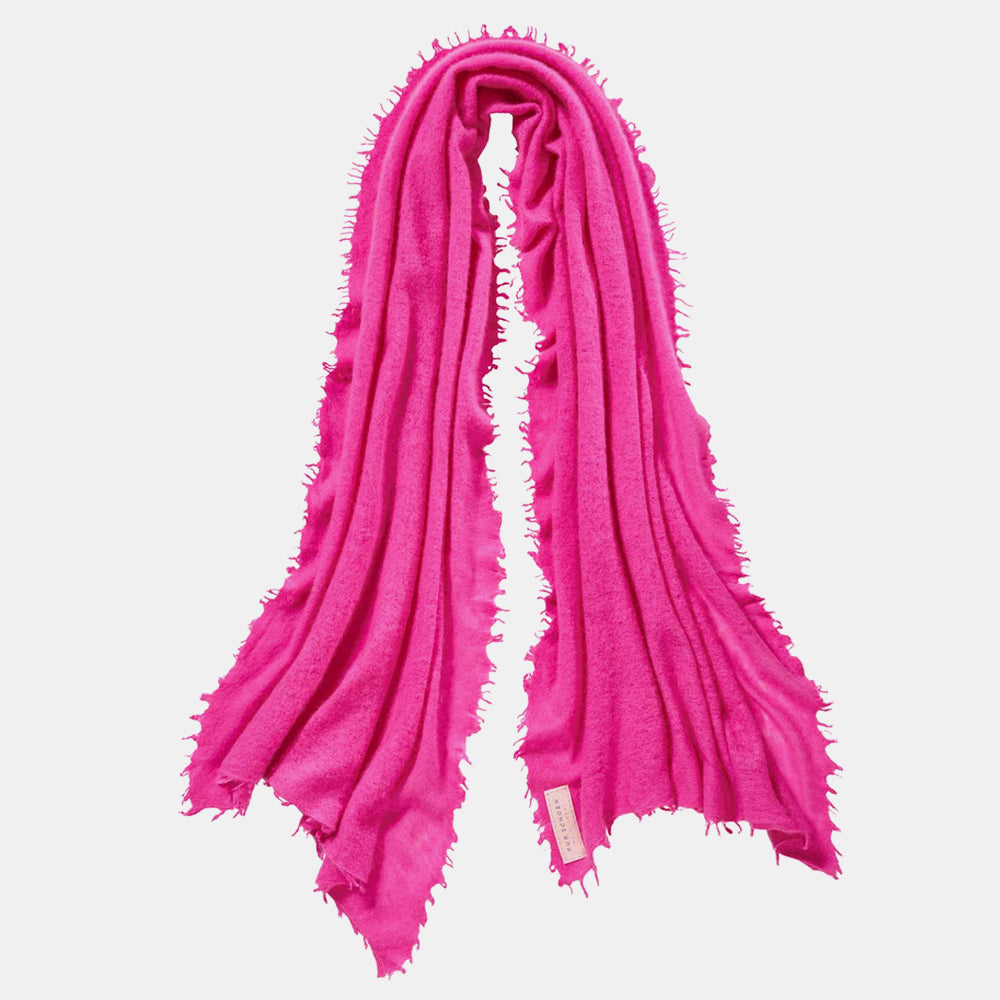 Schal aus Kaschmir in Rosa Farben
