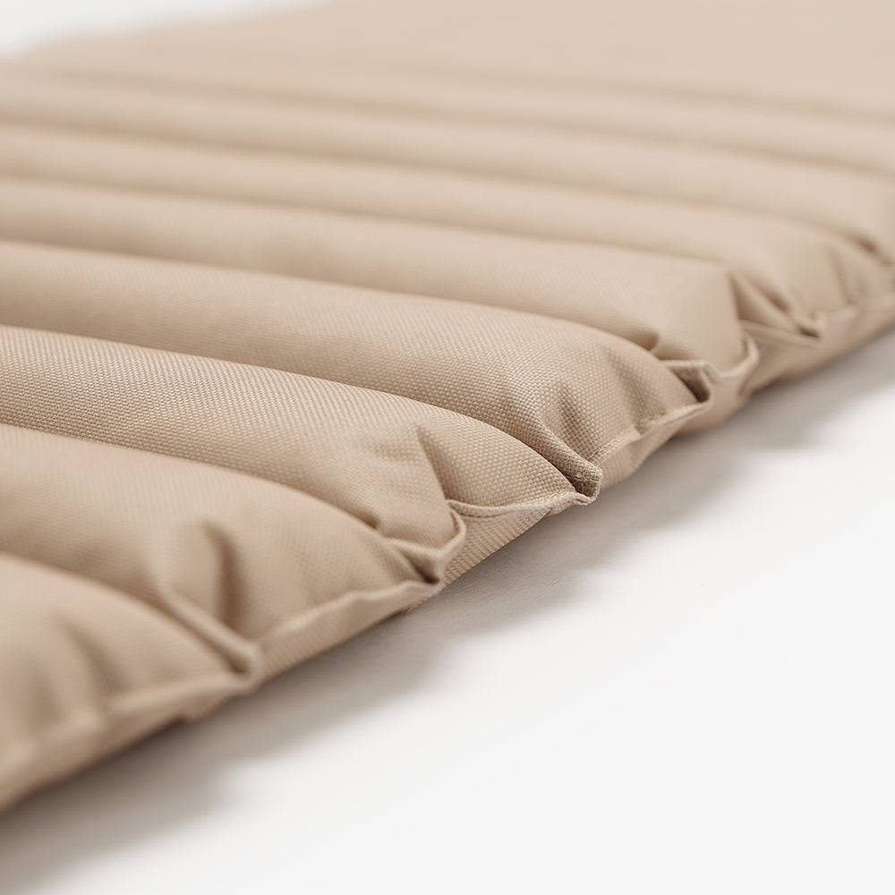 Sitzbankkissen Beige