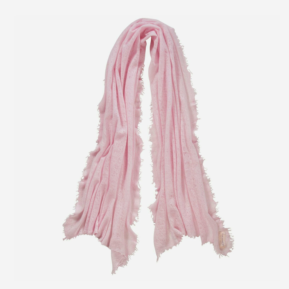 Schal aus Kaschmir in Rosa Farben