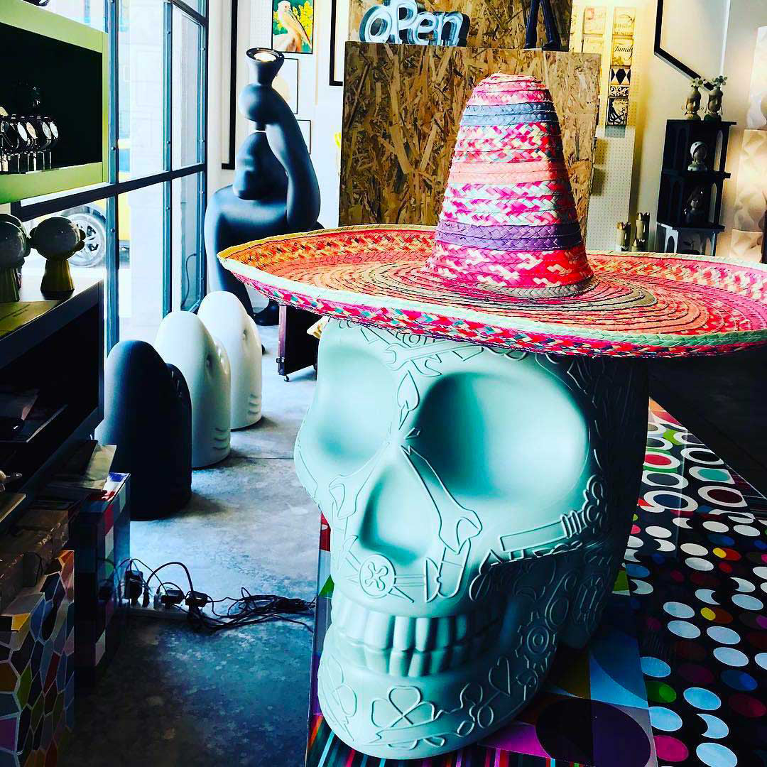 Mexico Stool - Hocker und Beistelltisch by Studio Job