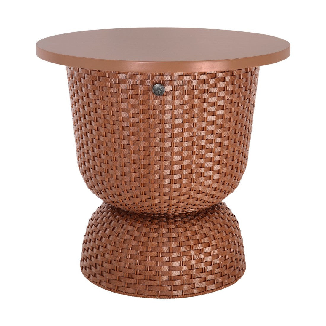 Twist Table – Beistelltisch mit Stauraum und Holzplatte