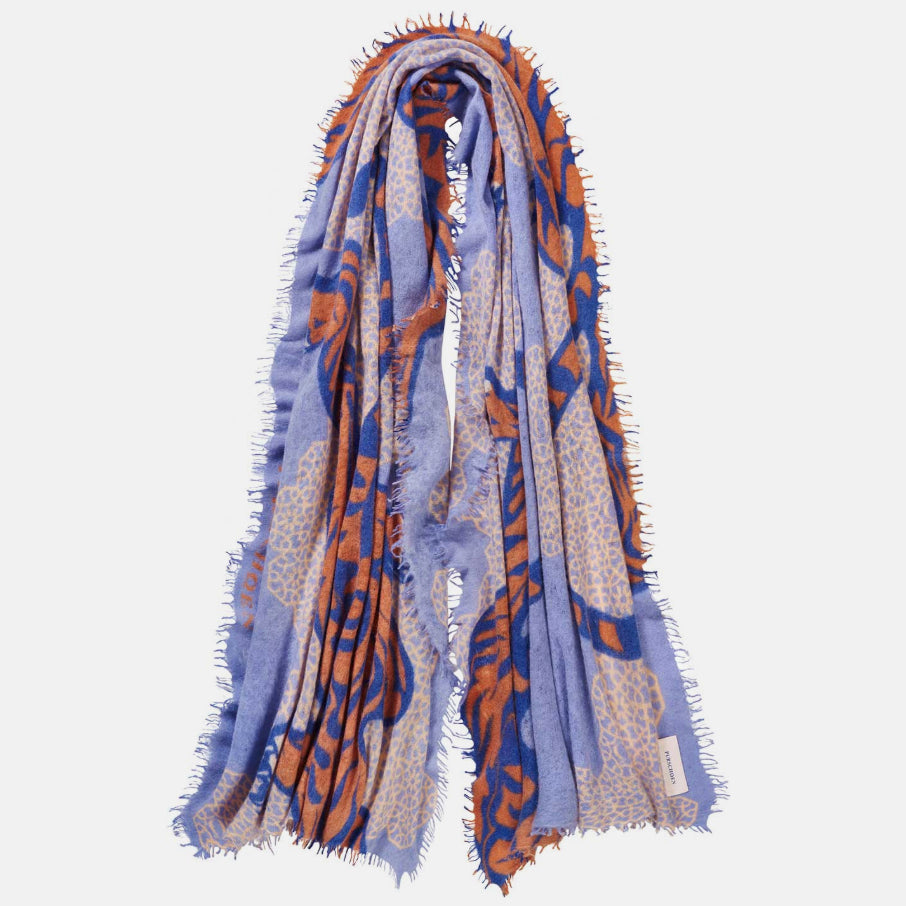 Schal aus Kaschmir - Bengal Tiger Print