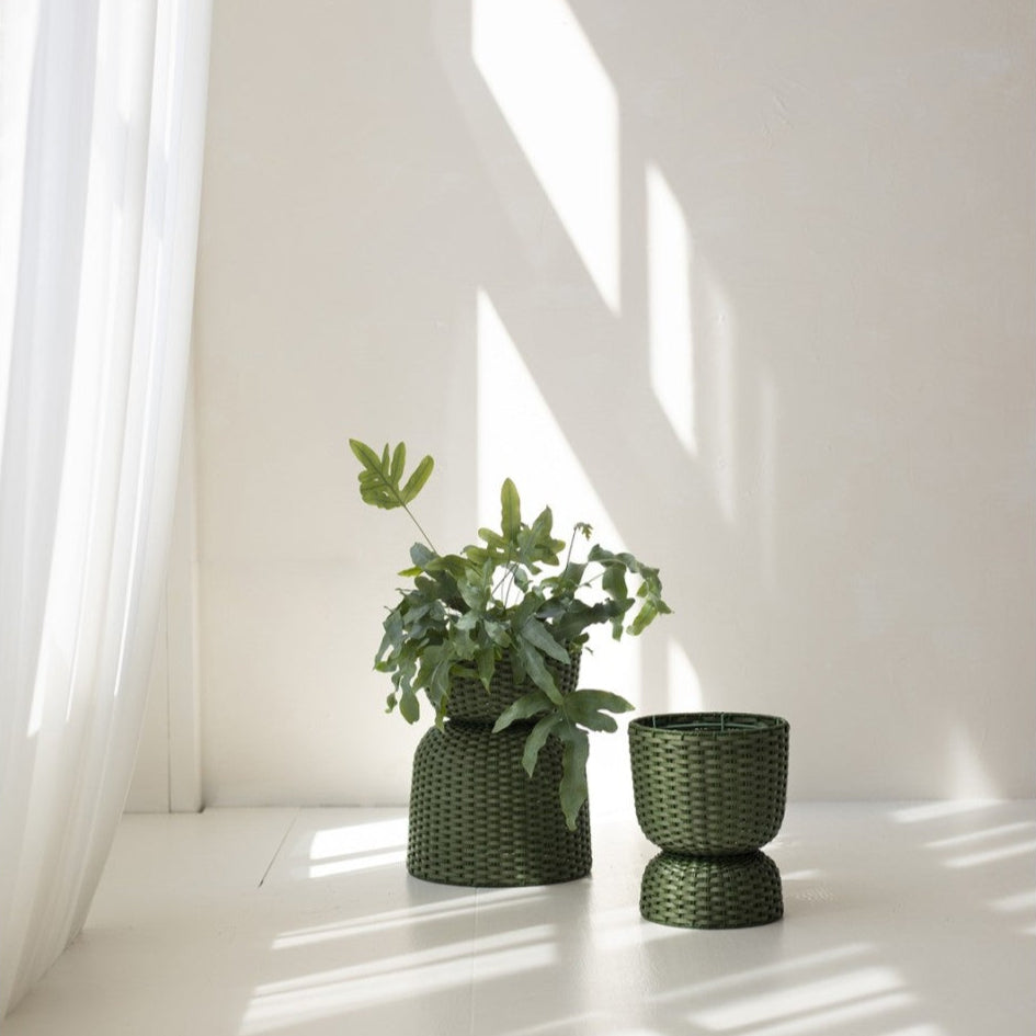 Twist Kollektion Pflanzkorb - Hunting Green