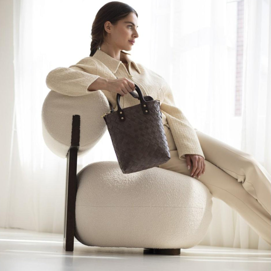 Little Grace – Handtasche XS mit PU-Griffen & Kleiner Clutch
