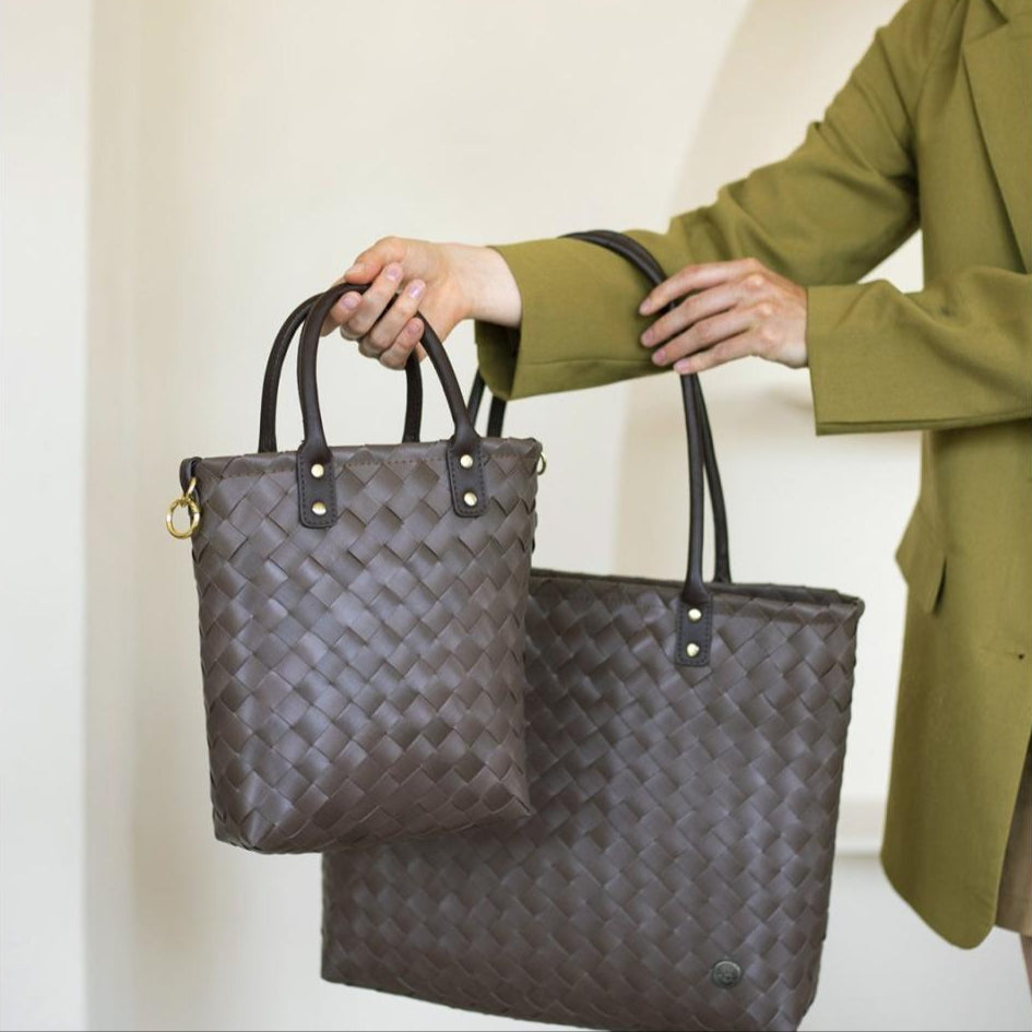 Little Grace – Handtasche XS mit PU-Griffen & Kleiner Clutch