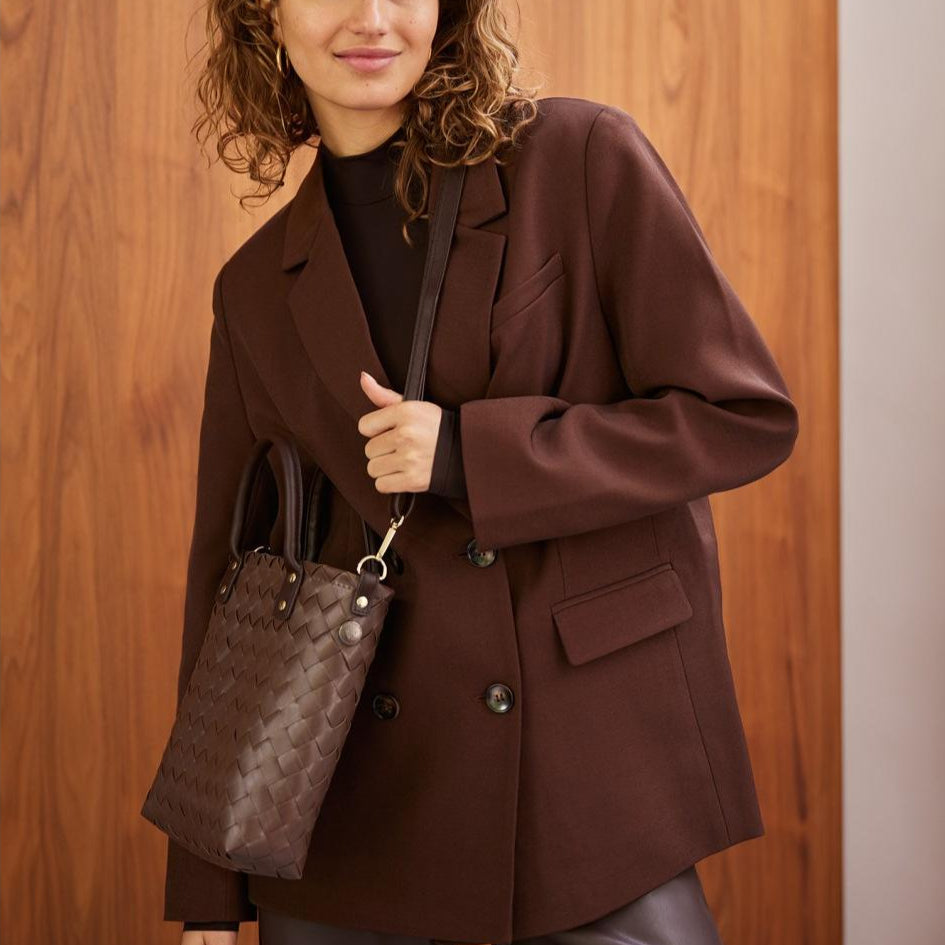 Little Grace – Handtasche XS mit PU-Griffen & Kleiner Clutch