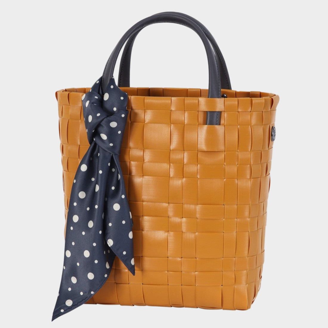 Bliss Mini – Tote mit PU-Griffen & Tuch