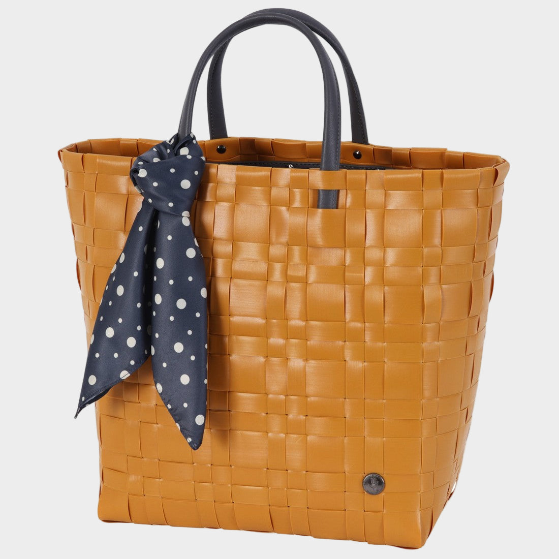 Bliss – Shopper mit PU-Griffen, Innenfach & Tuch