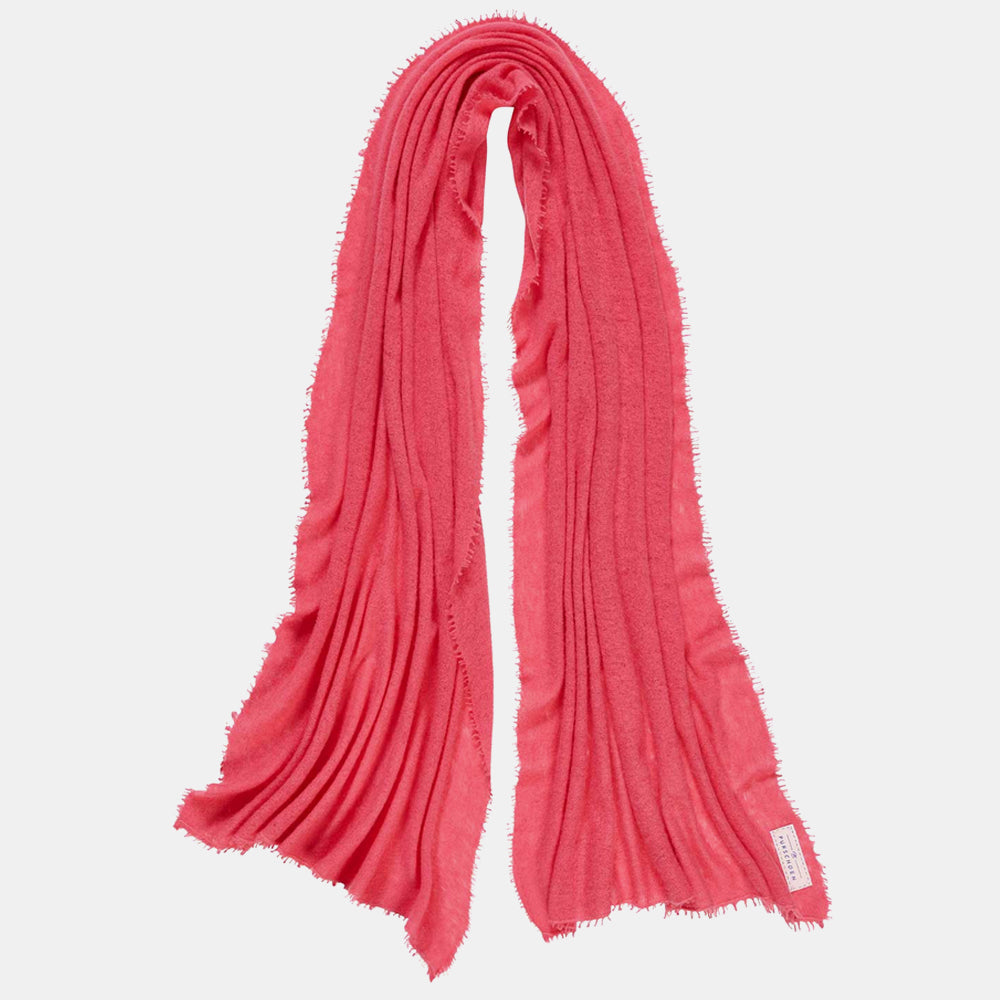 Schal aus Kaschmir in Rot Farben