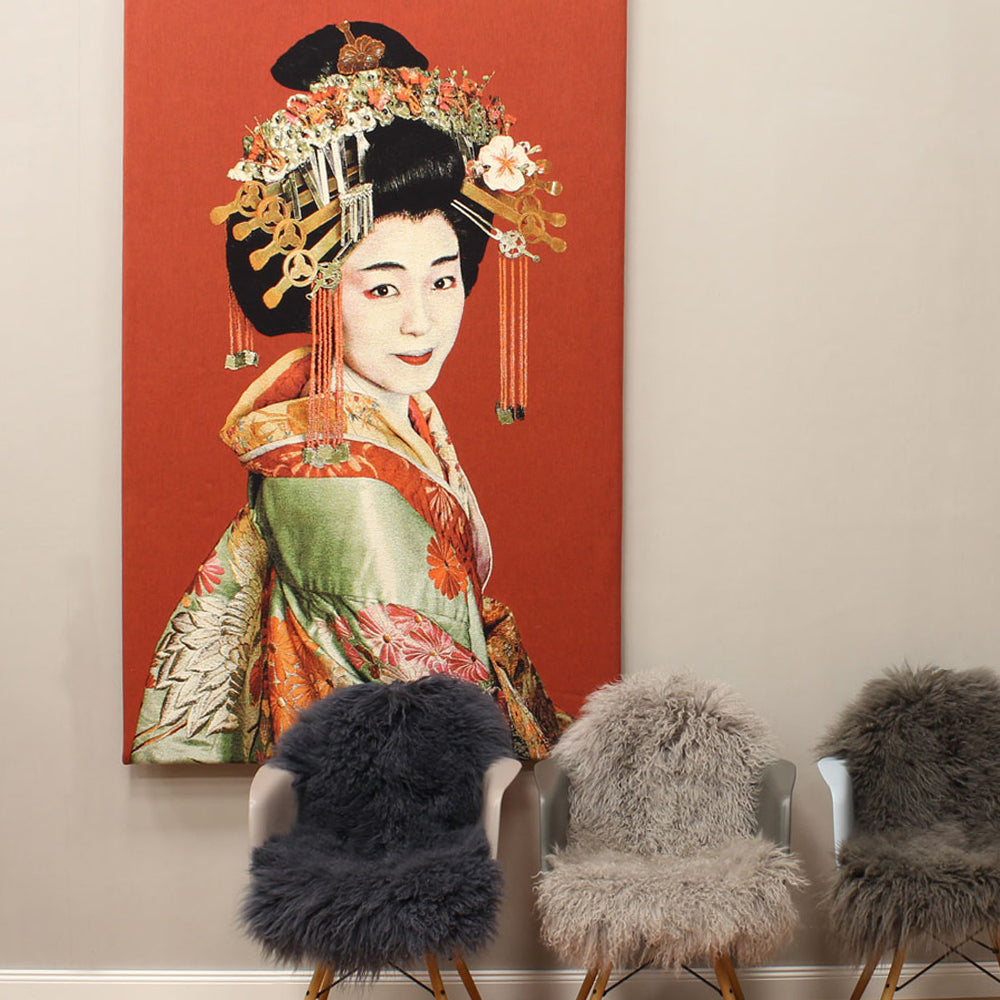 Gobelinbild Tibetan Girl 130 x 80 cm - Objecto.shop #