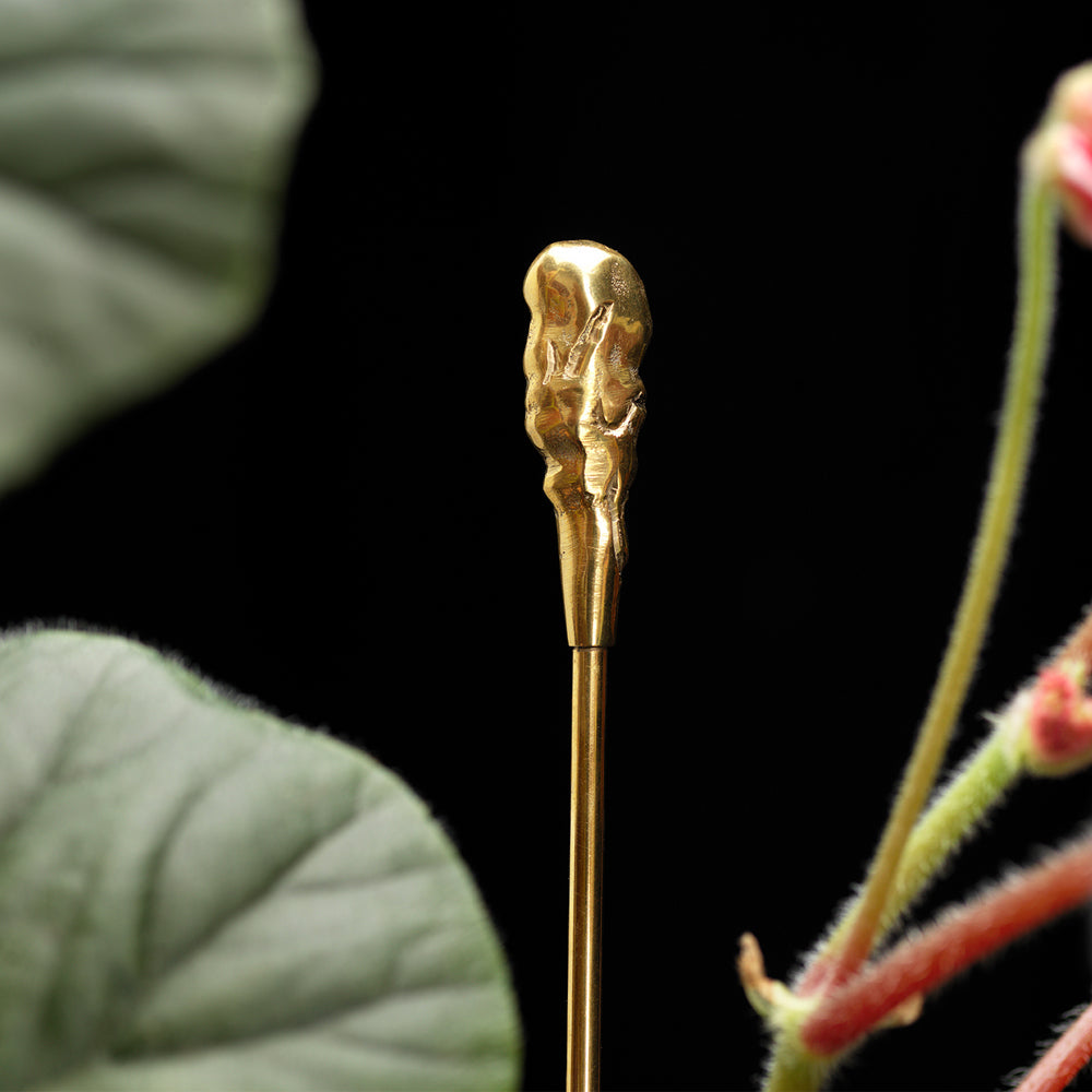 Goldene Blumenstab The Organic - Objecto.shop #