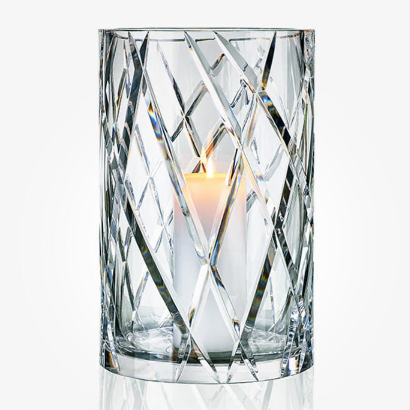 Hurricane Crystal Extra Large Vase Windlicht Leuchter - Objecto.shop #