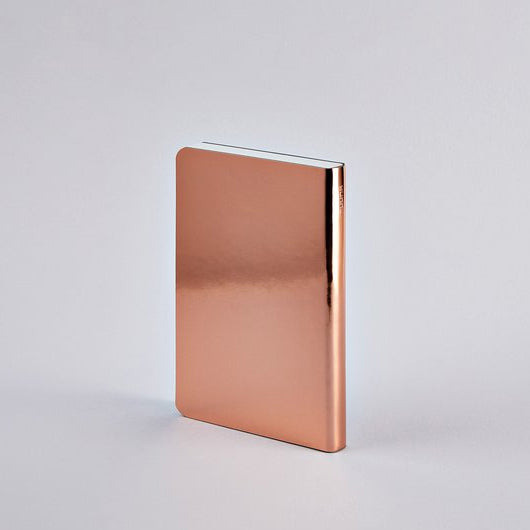 Notizbuch Kunstlederbezug Shiny Starlet S Copper - Objecto.shop #