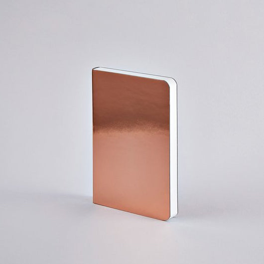 Notizbuch Kunstlederbezug Shiny Starlet S Copper - Objecto.shop #