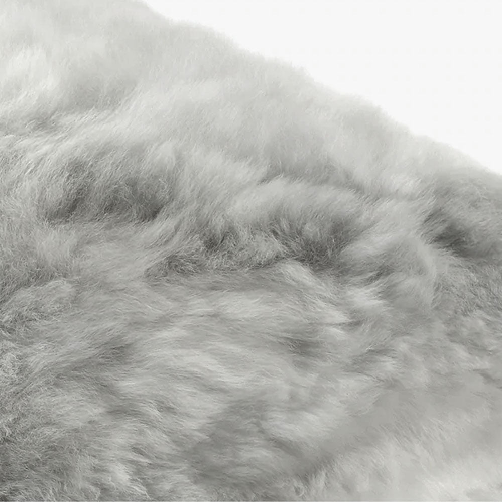 Royal Alpaca-Fell Kissen NUBE mit Rückseite aus Fell Objecto.shop