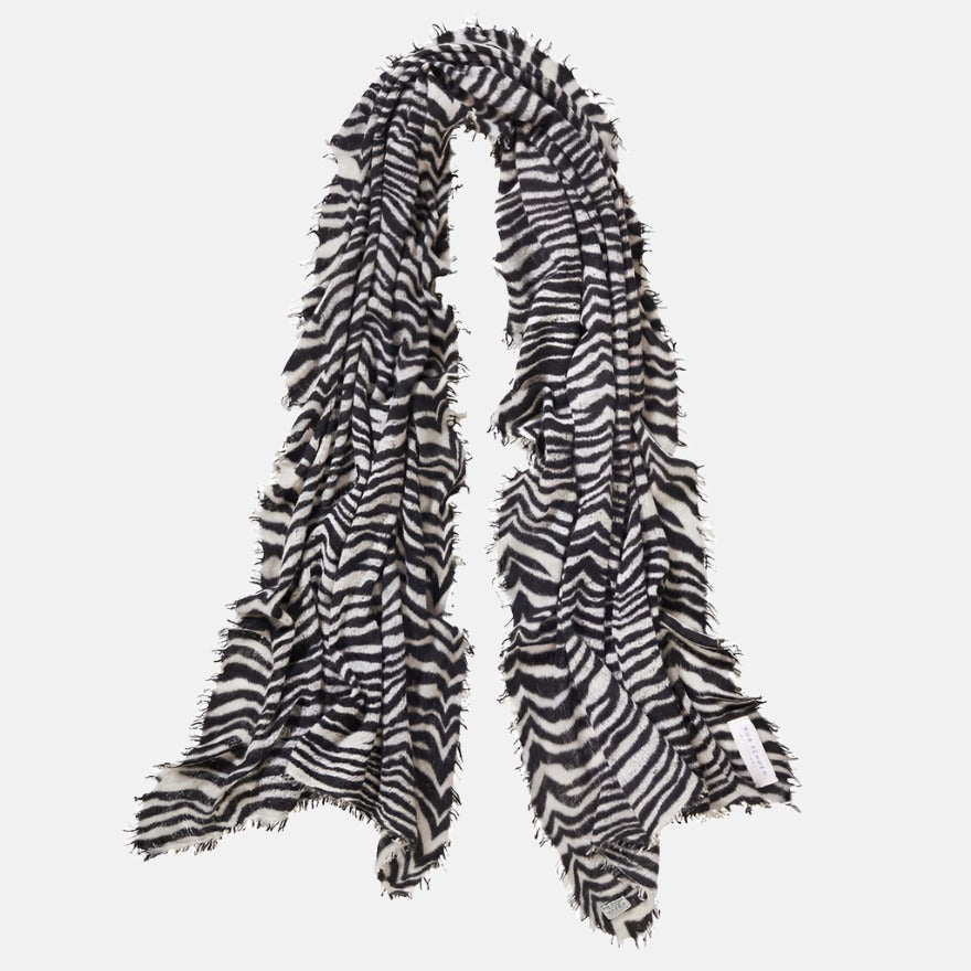 Schal aus Kaschmir Animal Print + Geschenk - Objecto.shop #